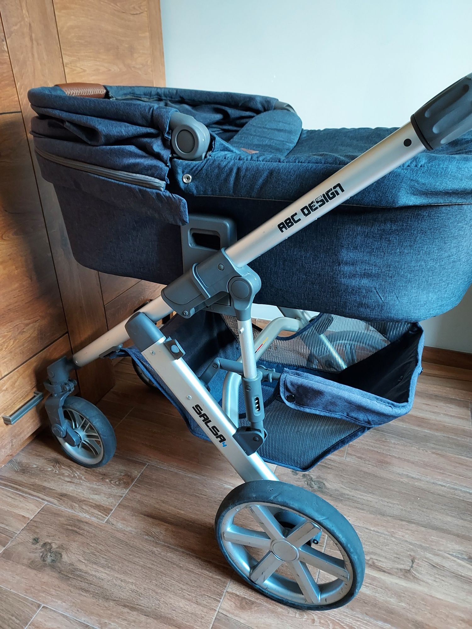 Wózek ABC Design Salsa 4, 2 w 1 OKAZJA Gondola i Spacerówka