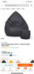 Pufa XXXXL czarna