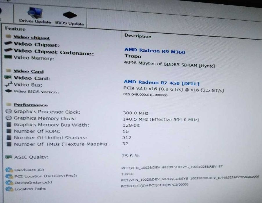 Ігрова відеокарта Amd Radeon r7-450 4gb gddr5 R9 M360 DP+DP LP ssf