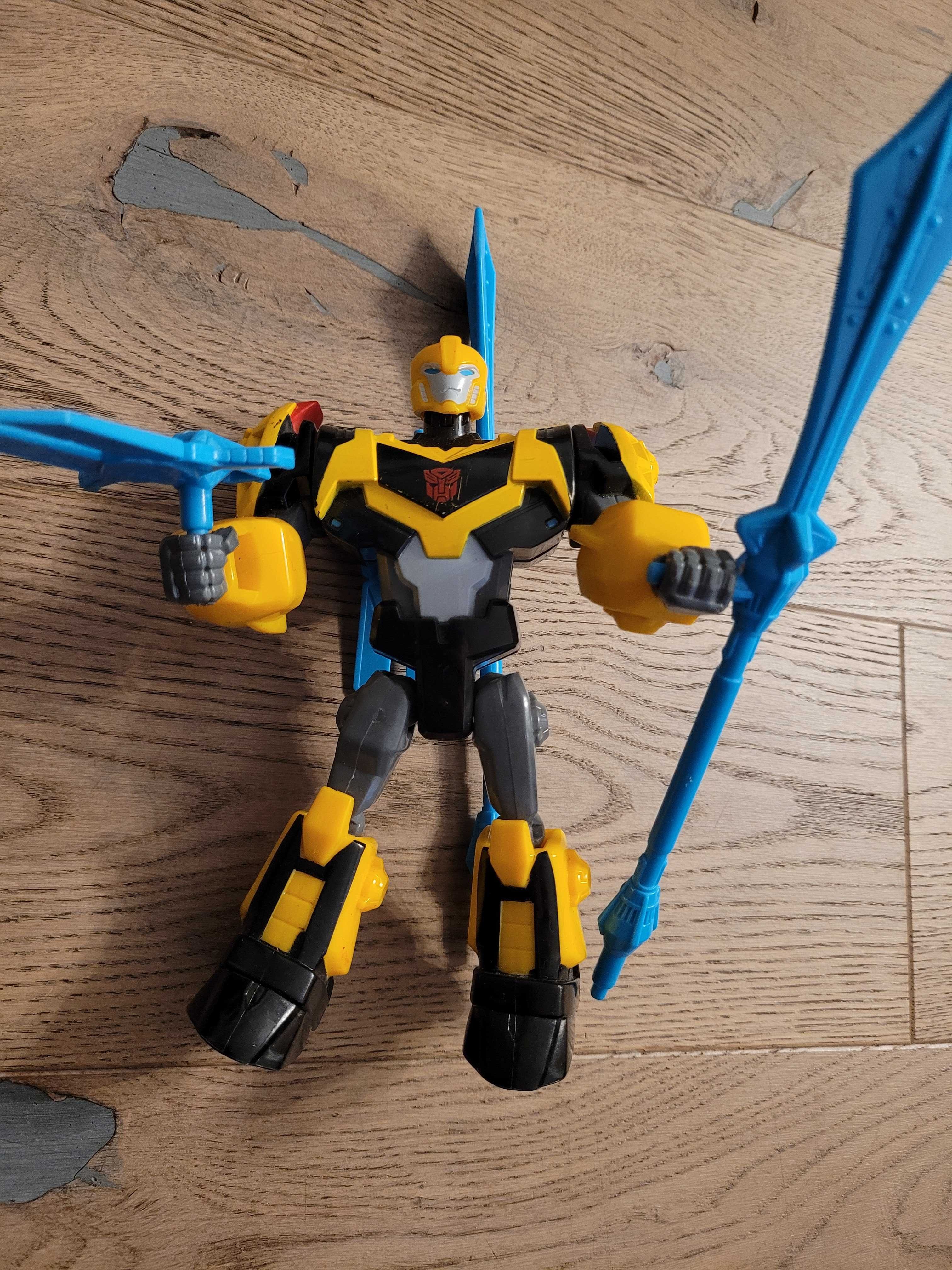 Transformers figurki hasbro bumblebee i dinozaur
