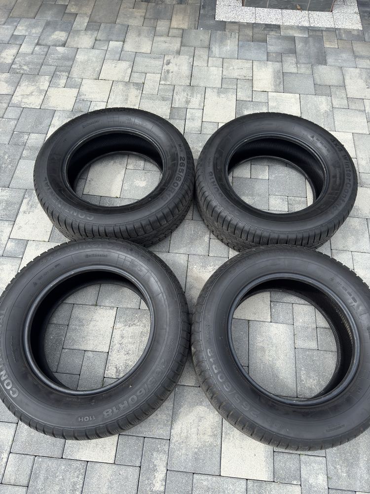 Zimowe opony Continental 4x4 WinterContact 265/60 R18