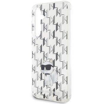 Oryginalne Etui KARL LAGERFELD Monogram Choupette Samsung S23 FE