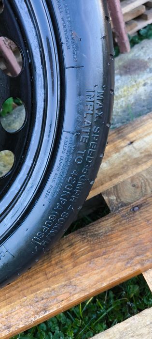 Koło dojazdowe Audi a4 b8 Zapas T125/70r19