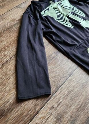 Костюм на Хеллоуин, Новый Год, карнавал Скелет. 116-122, 4 - 5 - 6 - 7