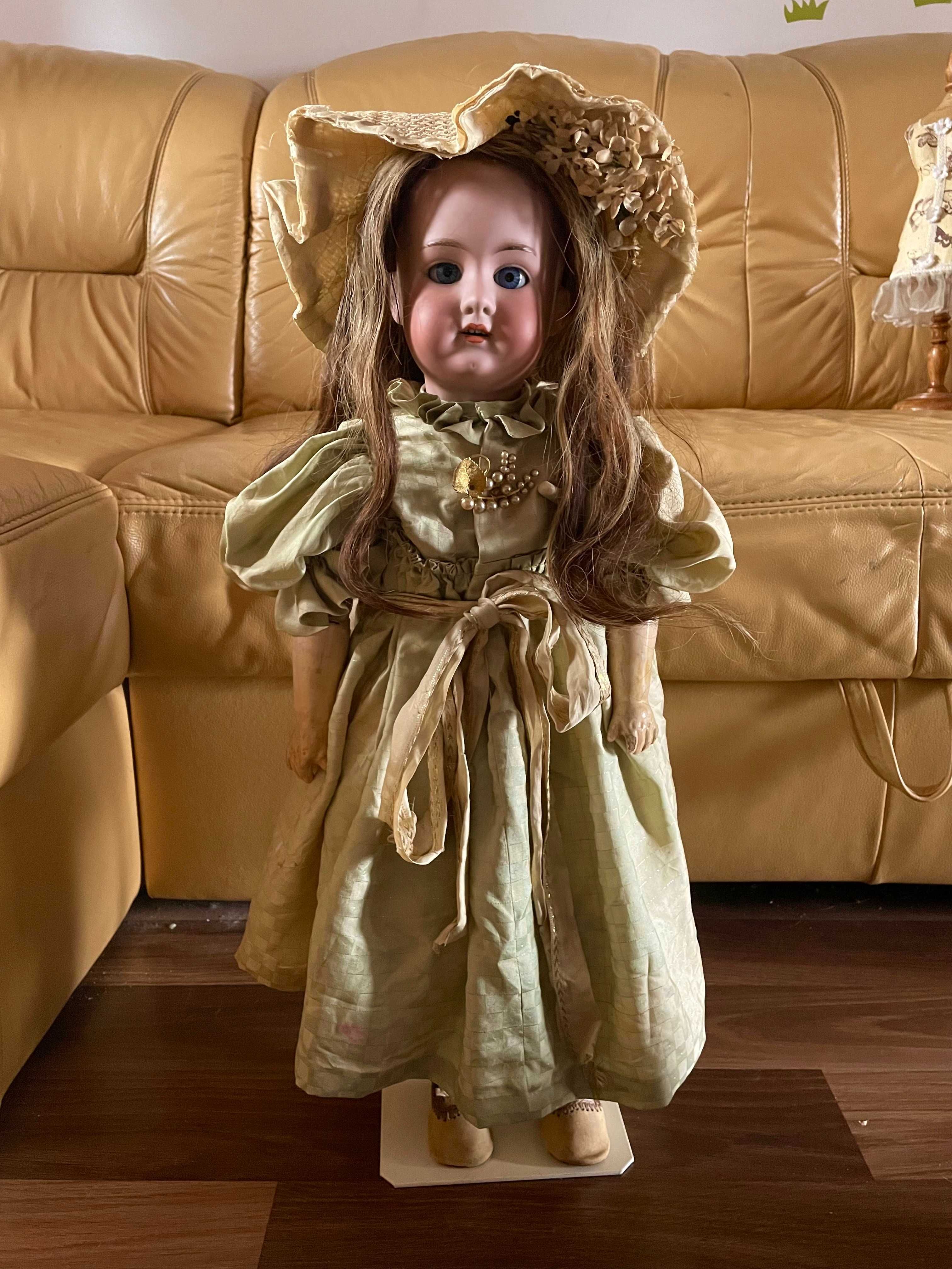 Говорящая кукла Florodora, антикварная Armand Marseille 62 см