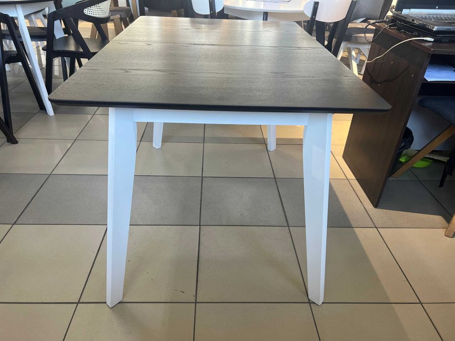 Стіл Мілан 120х80+40 розкладний кухонний прямокутний на кухню бук