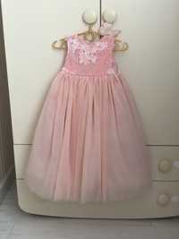 Нарядное платье на девочку 1,5-2,5 года ( 86-98 см)