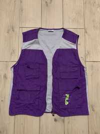 Жилетка Fila Multipocket Tech Vest y2k sk8 gorpcore vintage