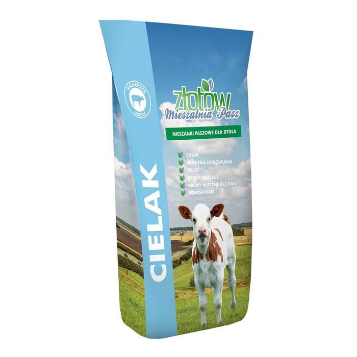 Pasza dla cieląt PRIMA CIELAK 25KG, granulowana, od 7 dnia życia !!!