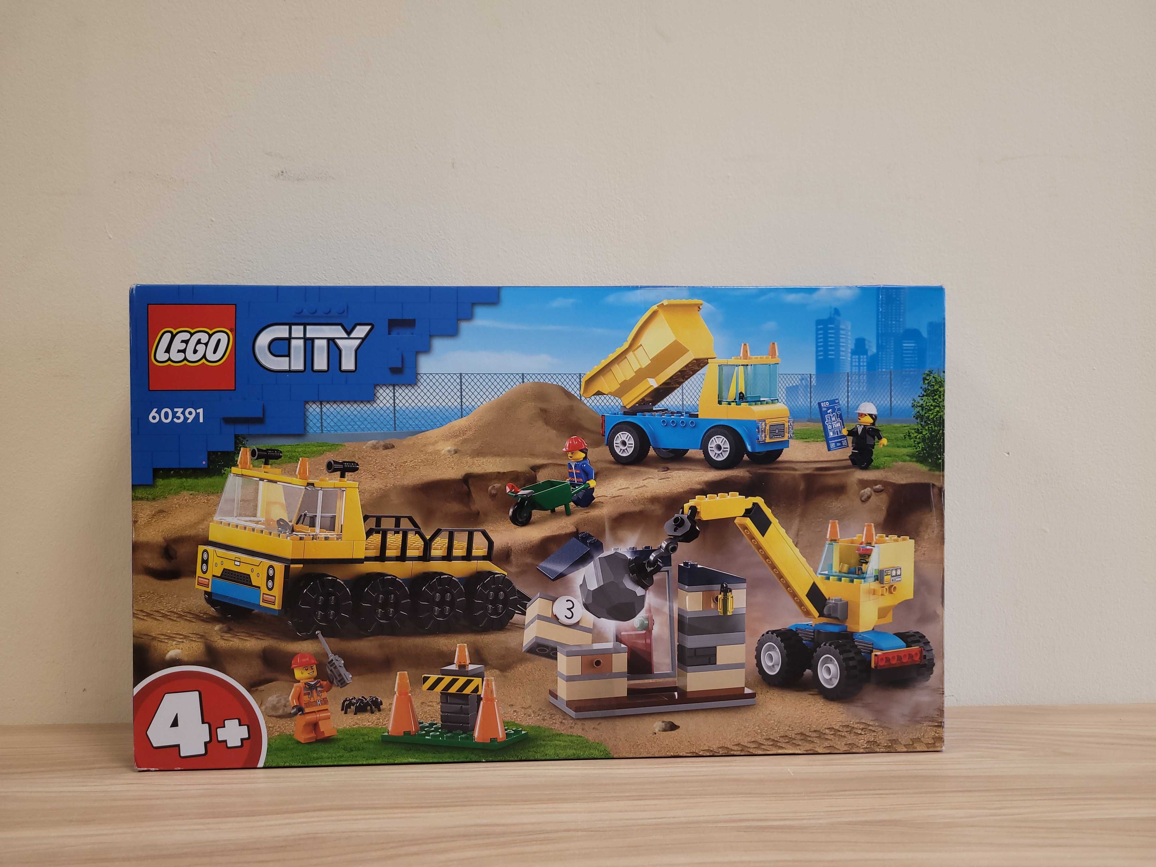 LEGO City 60391 Pojazdy budowlane, Plac Budowy