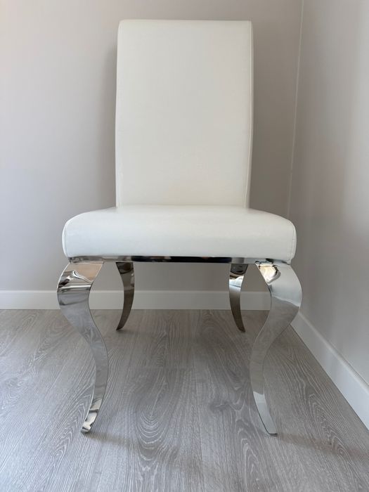 Stół i krzesła glamour