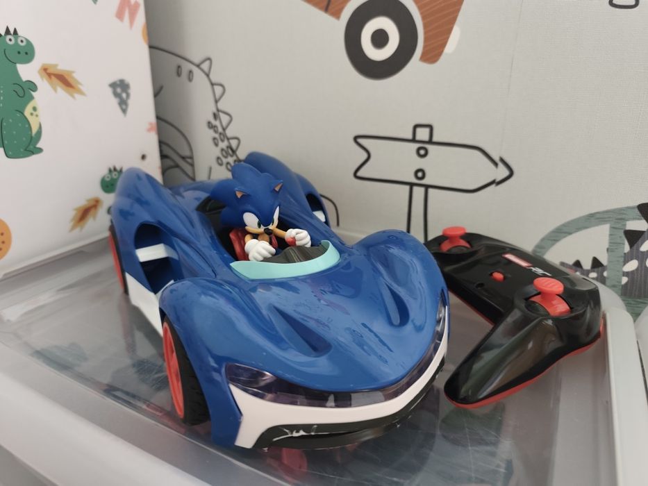 Zdalnie sterowane auto Sonic the Hedgehog  RC – super zabawa dla dziec