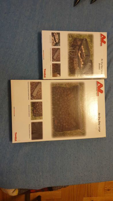 2x Taska Air Dry Bag (Large i Small) - Torby do suszenie kulek (Nowe)