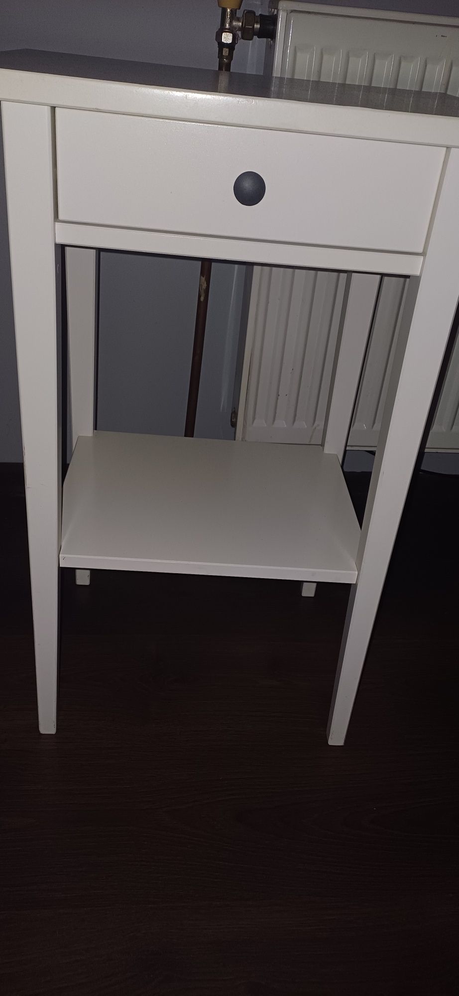 Szafka nocna biała