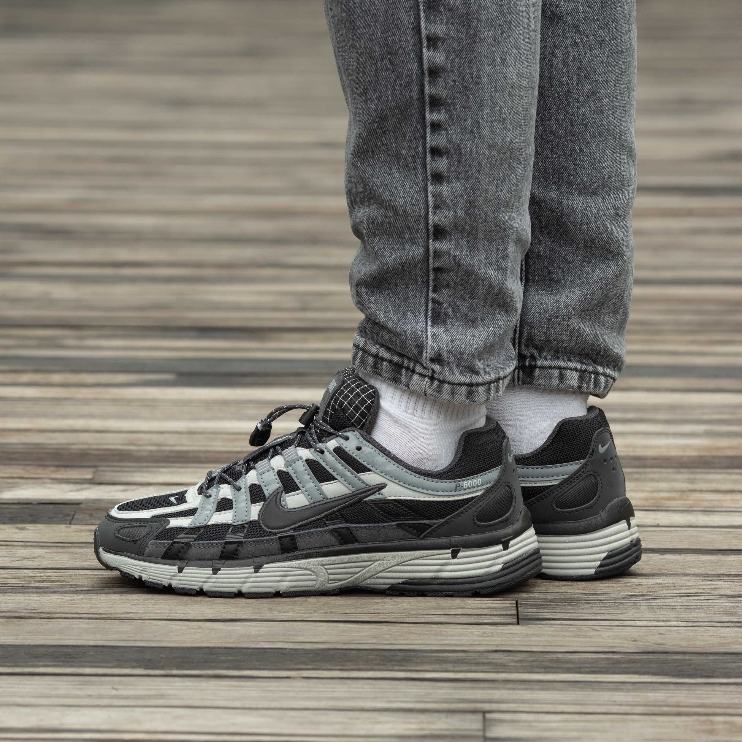 Кросівки Nike P-6000 Black Grey | Кросівки Найк