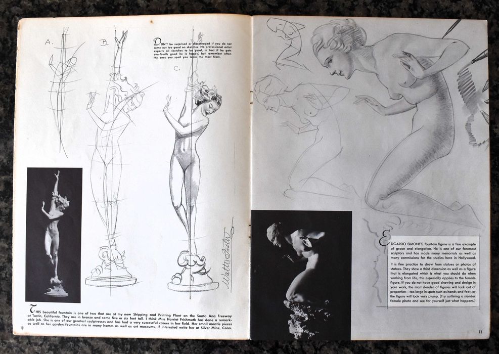 How to Draw Figures from life (antigo/vintage, 1950)