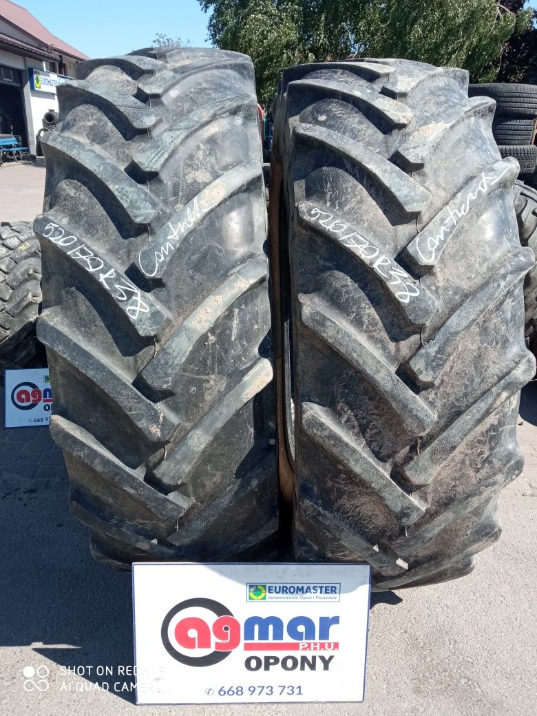 520/70R38 Continental opony używane rolnicze para