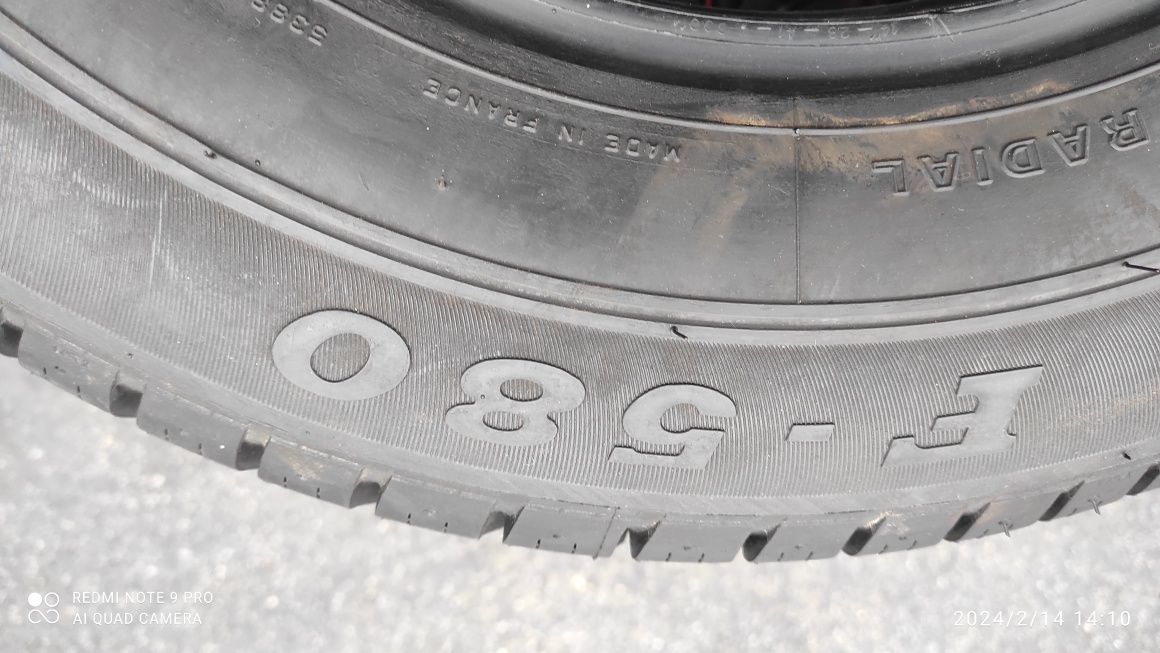 Шины 175/80/14 Firestone F580