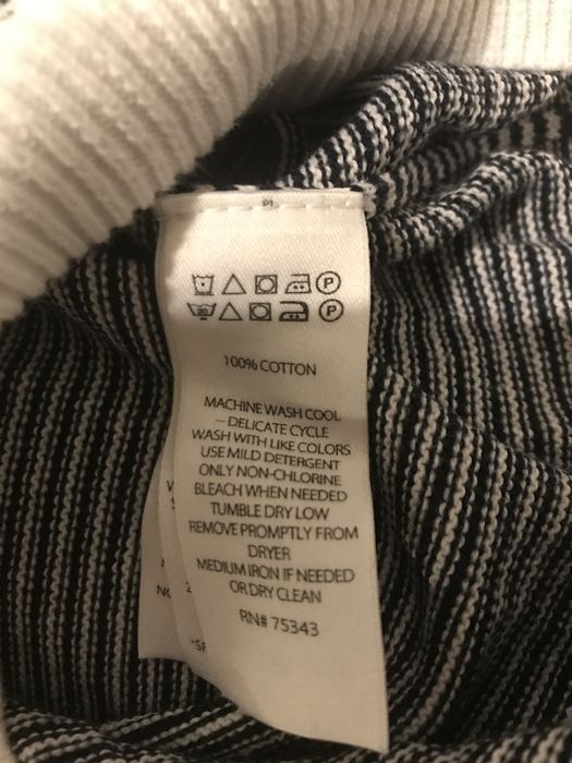 Nowy Sweterek w delikatne paski, 100% bawełna