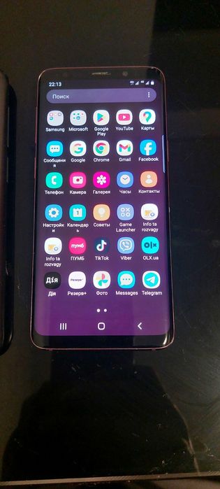 Samsung s9 хорошее сост. 6.64гб.
