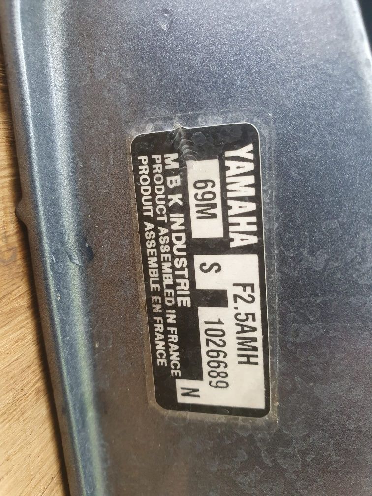 Silnik zaburtowy Yamaha 2.5 km Stopa S