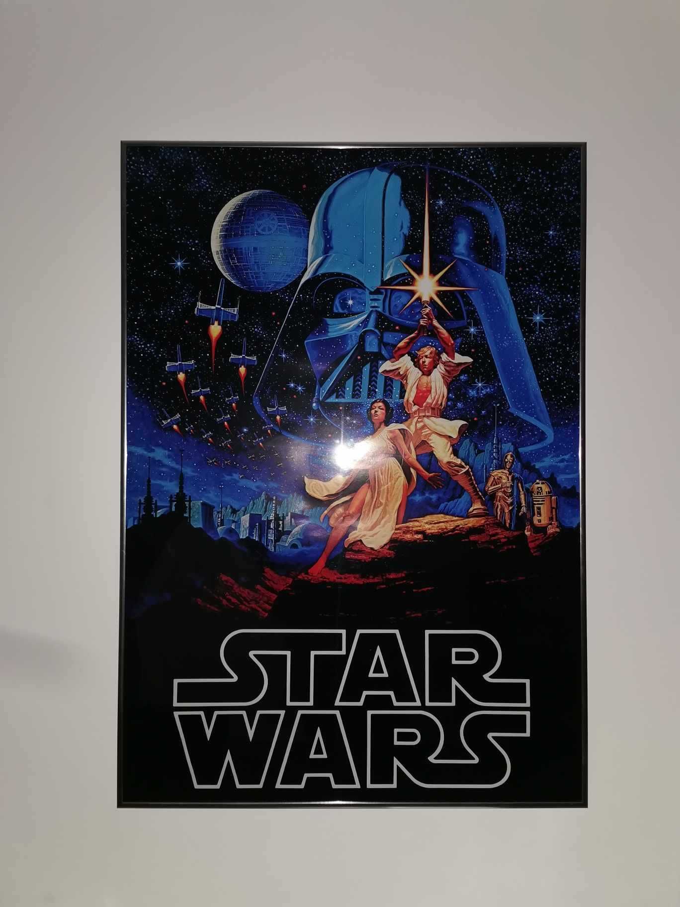 Poster Star Wars Emoldurado