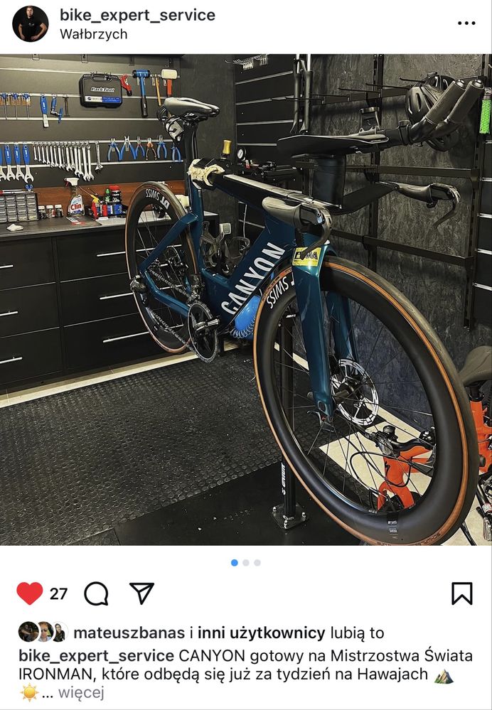 Serwis od mechanika gwiazd kolarstwa z Alpecin Deceuninck