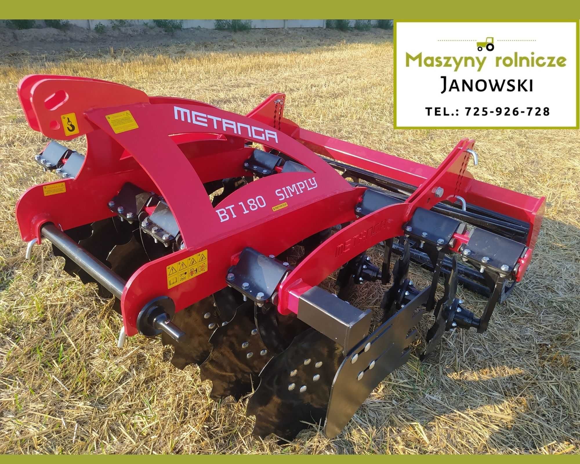Brona talerzowa od 1.6 mała C360 Ursus, MTZ Pronar, Zetor METANGA