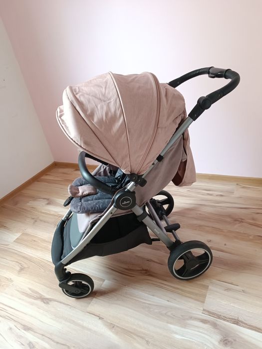 Wózek spacerowy baby design wave różowy z akcesoriami