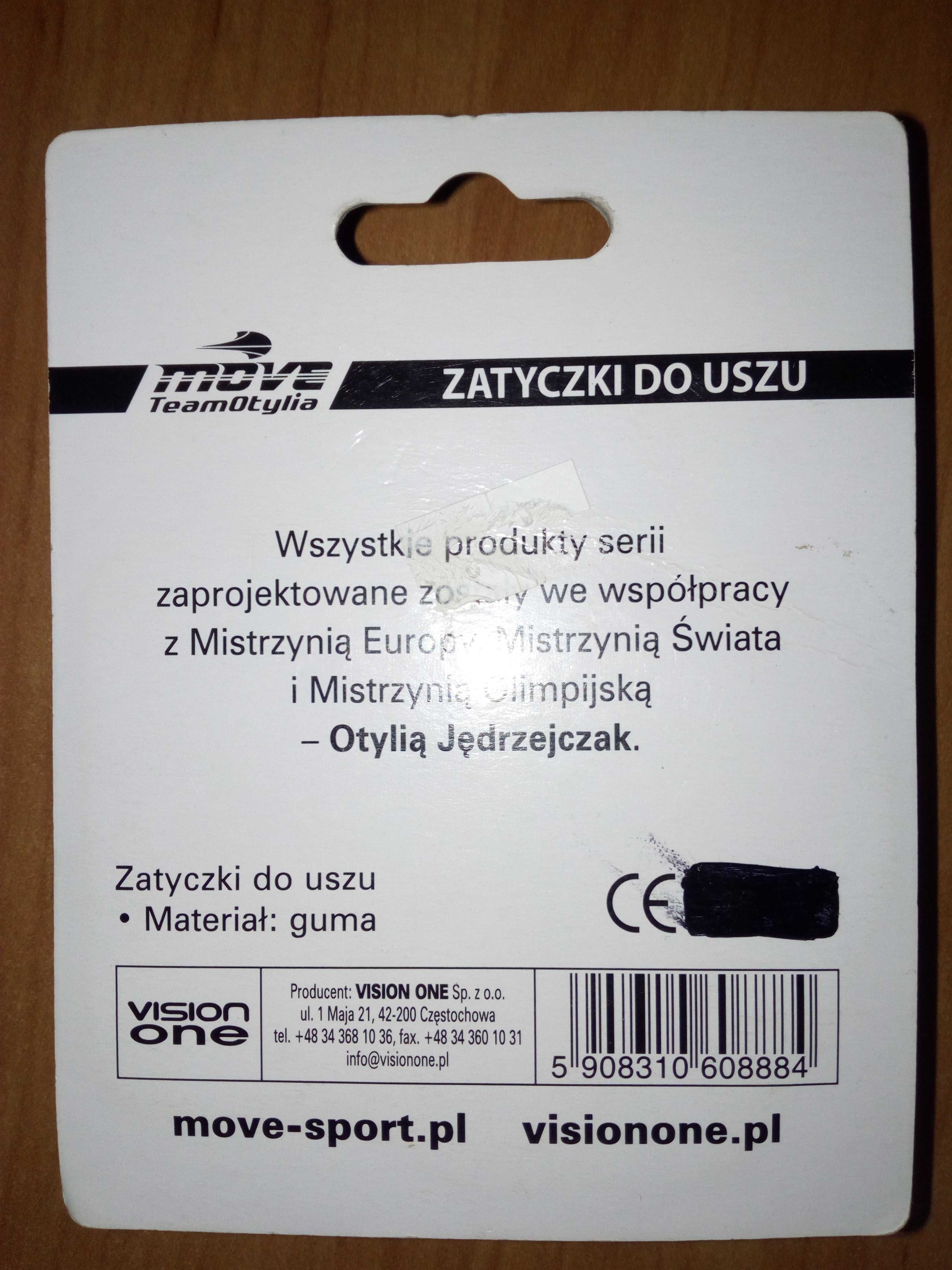 NOWE | Zatyczki do uszu | zaproj. przy współp. z Otylią Jędrzejczyk