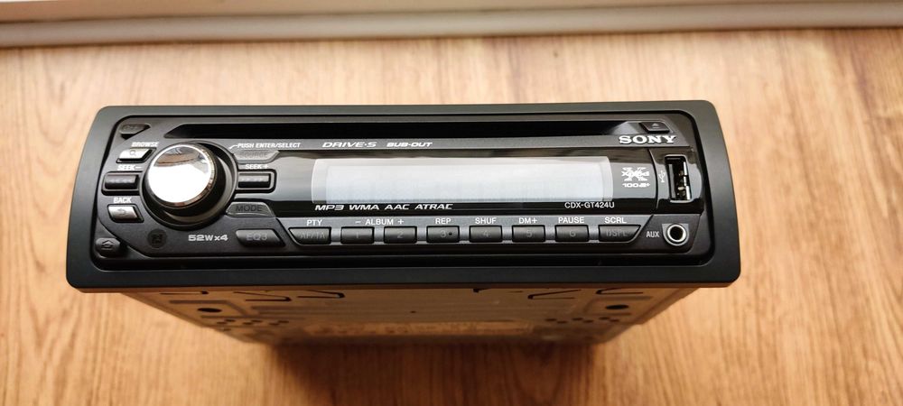 SONY XPLOD CDX-GT424U с bluetooth 4Х52 магнитола — оригинал!