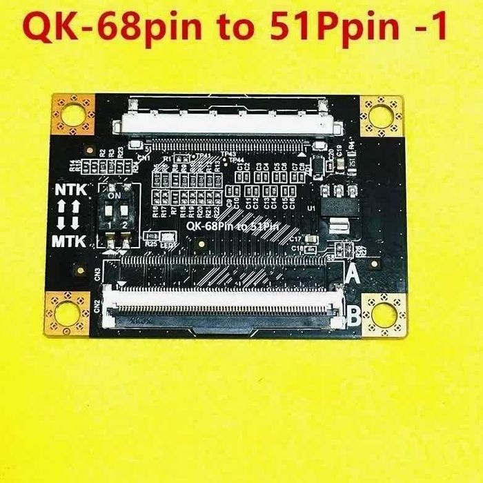 АДАПТЕР УНИВЕРСАЛЬНЫЙ QK-68PIN на 51PIN для 4K TV LG, Xiaomi, Skyworth