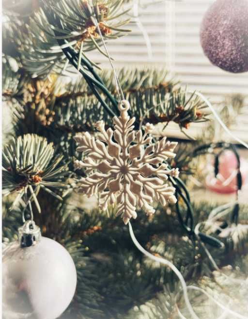 Decor Natalina – Flocos de Neve 3D