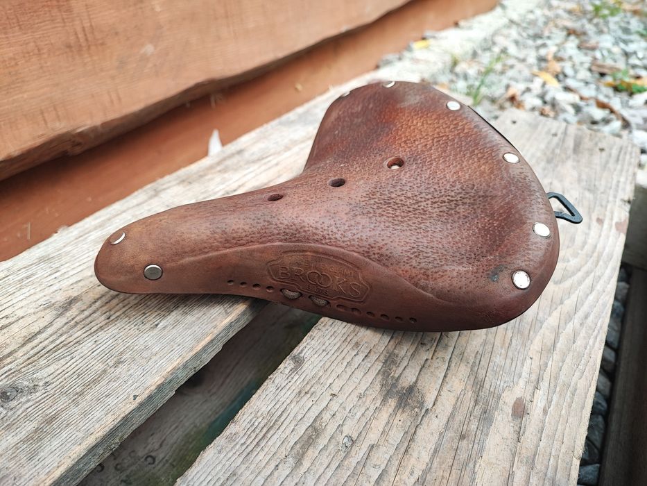 Siodełko rowerowe Brooks B67S skóra Retro MTB