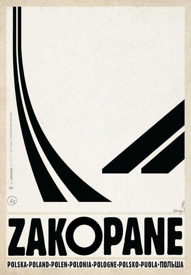 Plakat Ryszard Kaja Polska Zakopane
