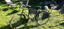 Stary Rower PRL do renowacji lub na kwietnik