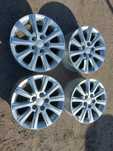 Alufelgi 16 5x114,3 Toyota orginalne Auris czujniki powietrza Montaż