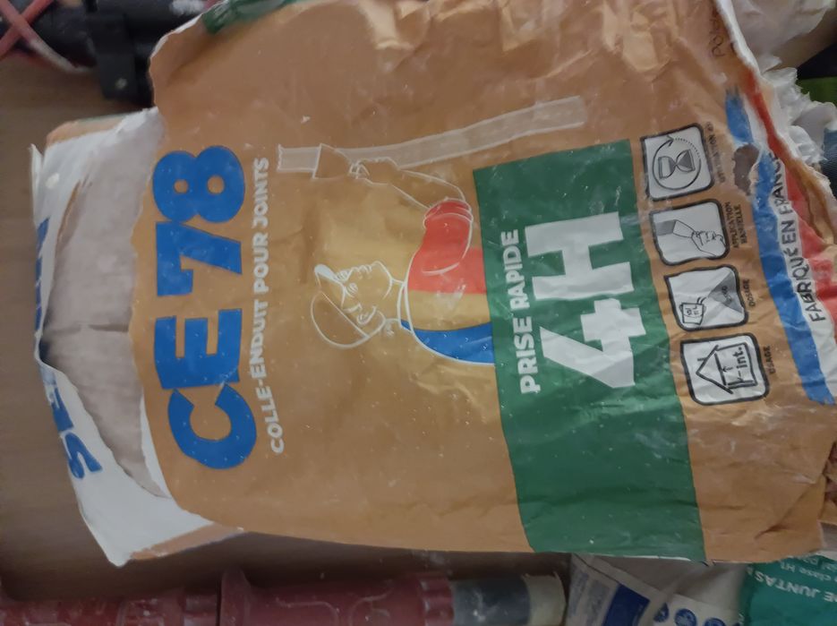 Massas para placas de gesso cartonado