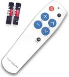 Zamiennik pilota Memo24 Big Button TV, idealny dla osób starszych