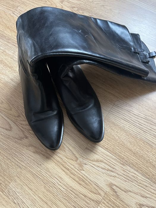 Шкіряні  чоботи