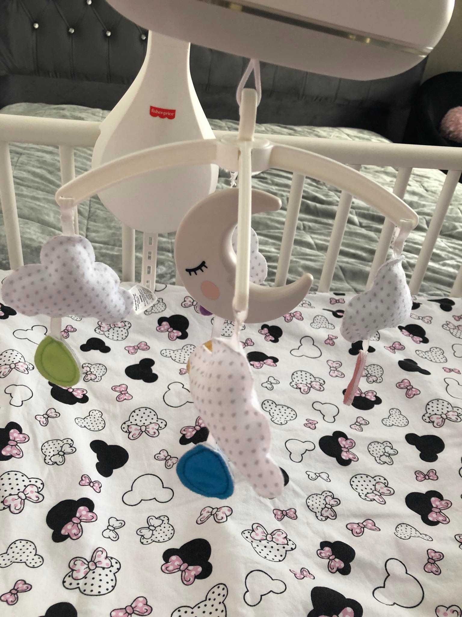 Karuzelka Fisher Price chmurkowa uspokajacz sensor płaczu