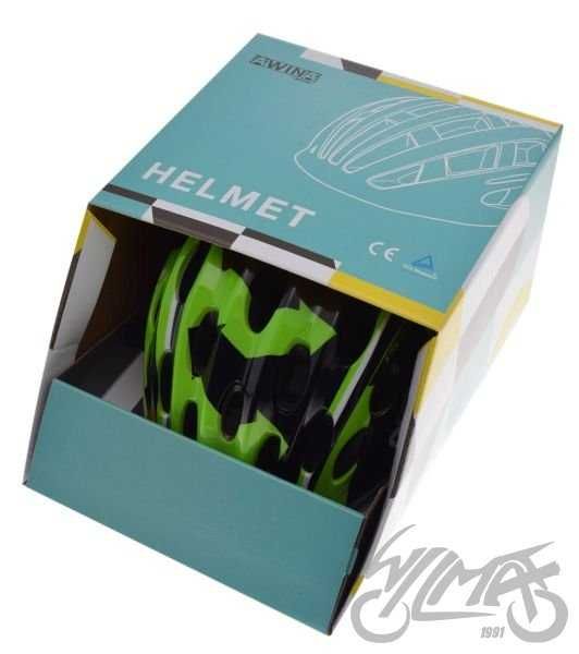 KASK Rowerowy AWINA by Moon Dziecięcy S Zielony