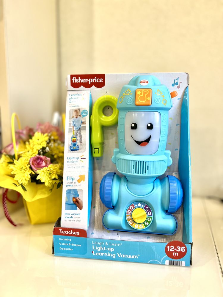 Інтерактивна іграшка - пилосос від Fisher-Price