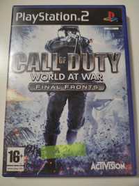 Call Od Duty World At War Final Fronts PS2 PlayStation2