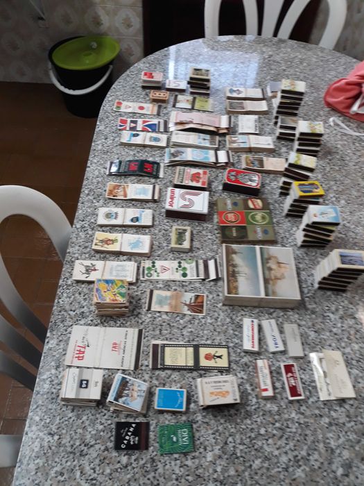 Caixas e carteiras de fosforos para verdadeiros colecionadores