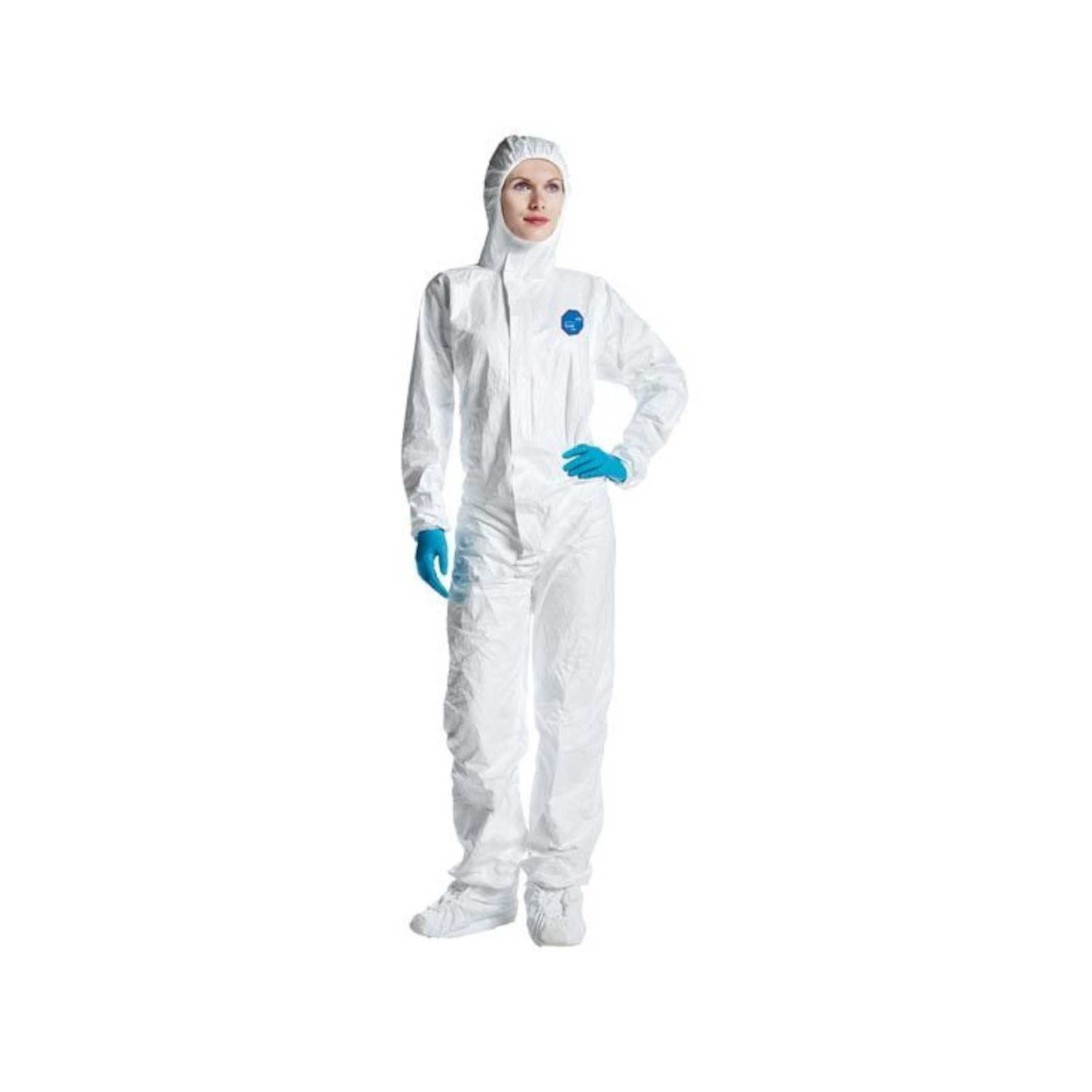 Kombinezon Laboratoryjny DuPont TYVEK 500 LABO KAT III 3XL Biały 09