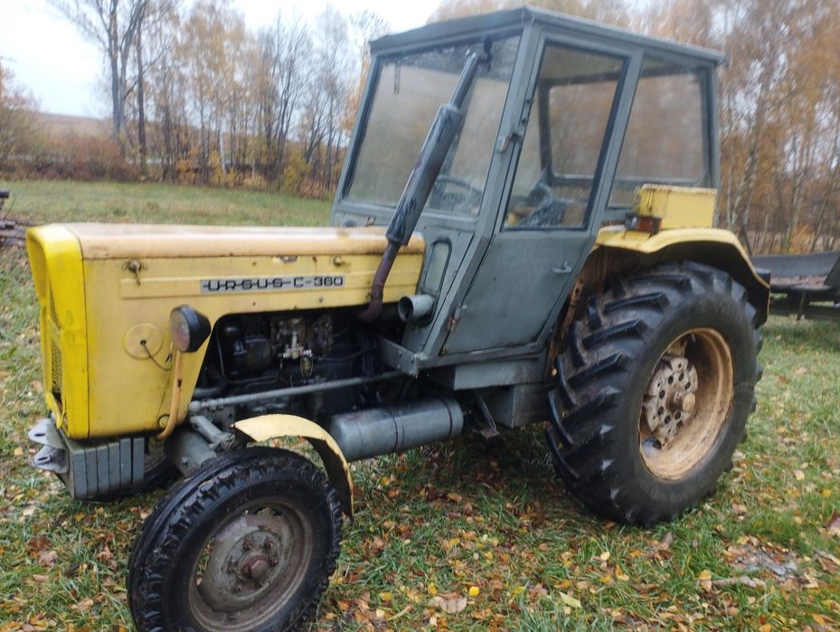 Ursus c 360 ubezpieczony zarejestrowany