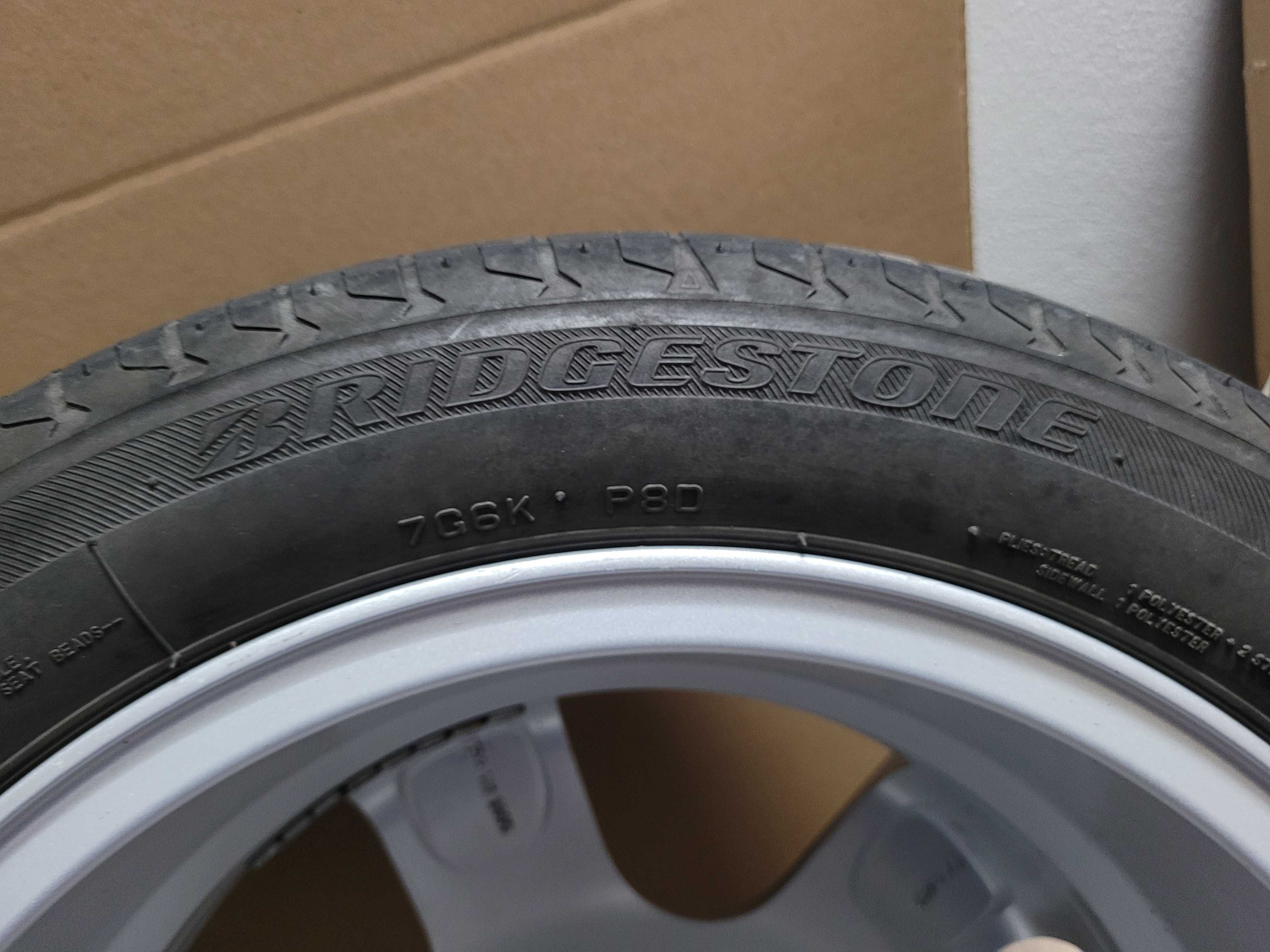 Alufelgi 4x108 15 MAZDA 2, FORD Fiesta Ka Fusion, opony letnie KURIER