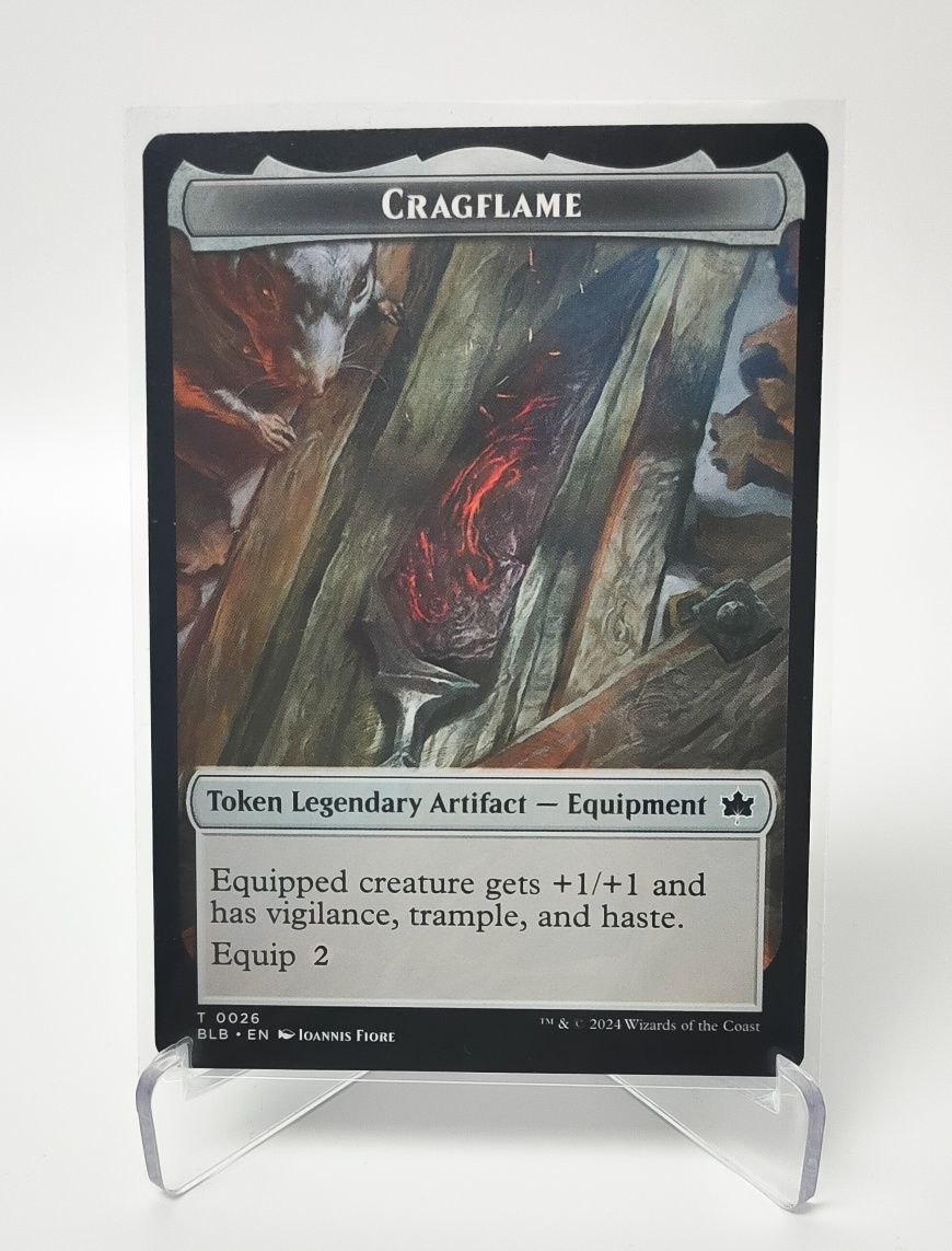 Cragflame Token 026 Bloomburrow Magic the Gathering (MTG)