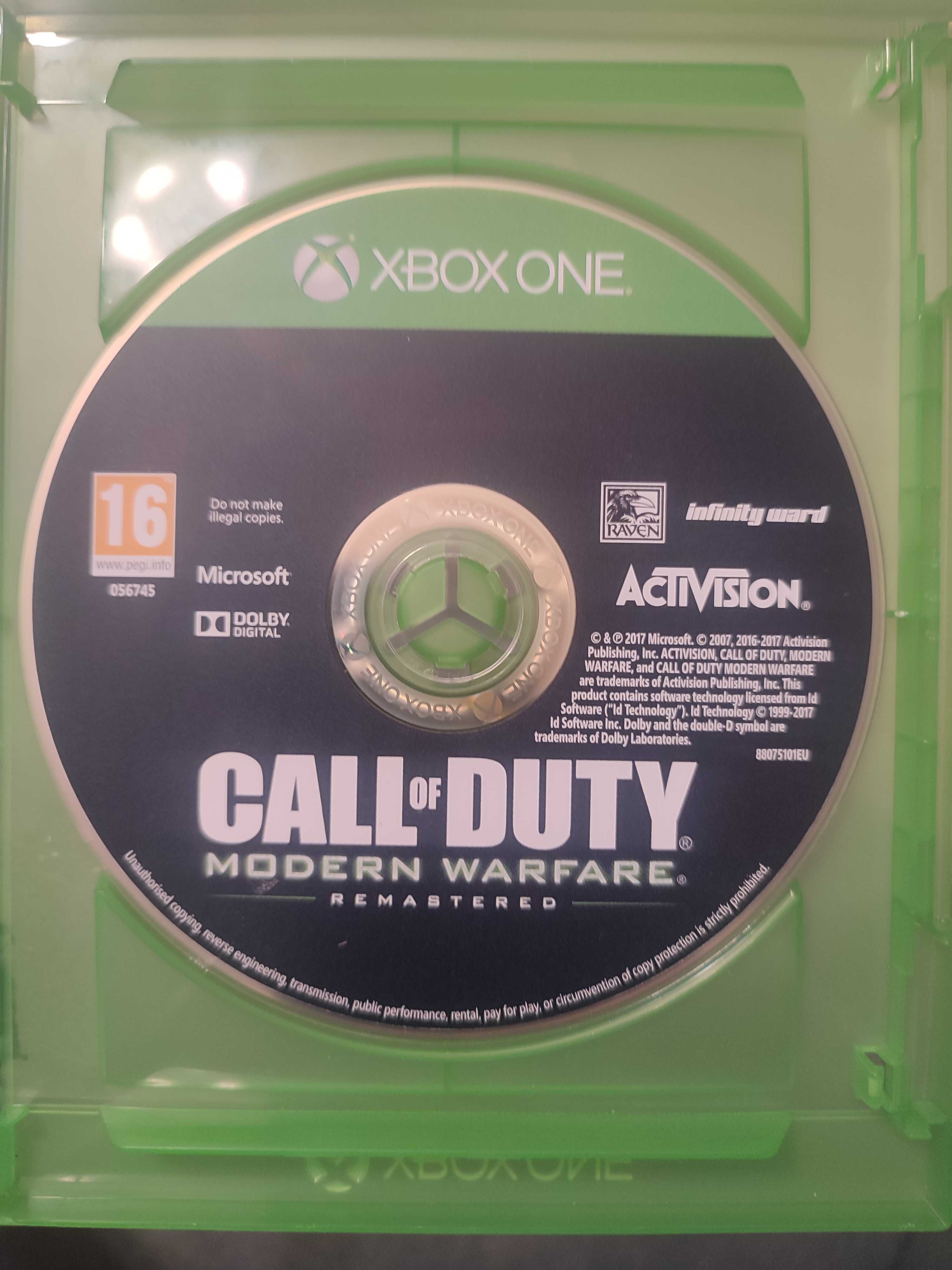 Call od Duty Modern Warfare Remaster Xbox one